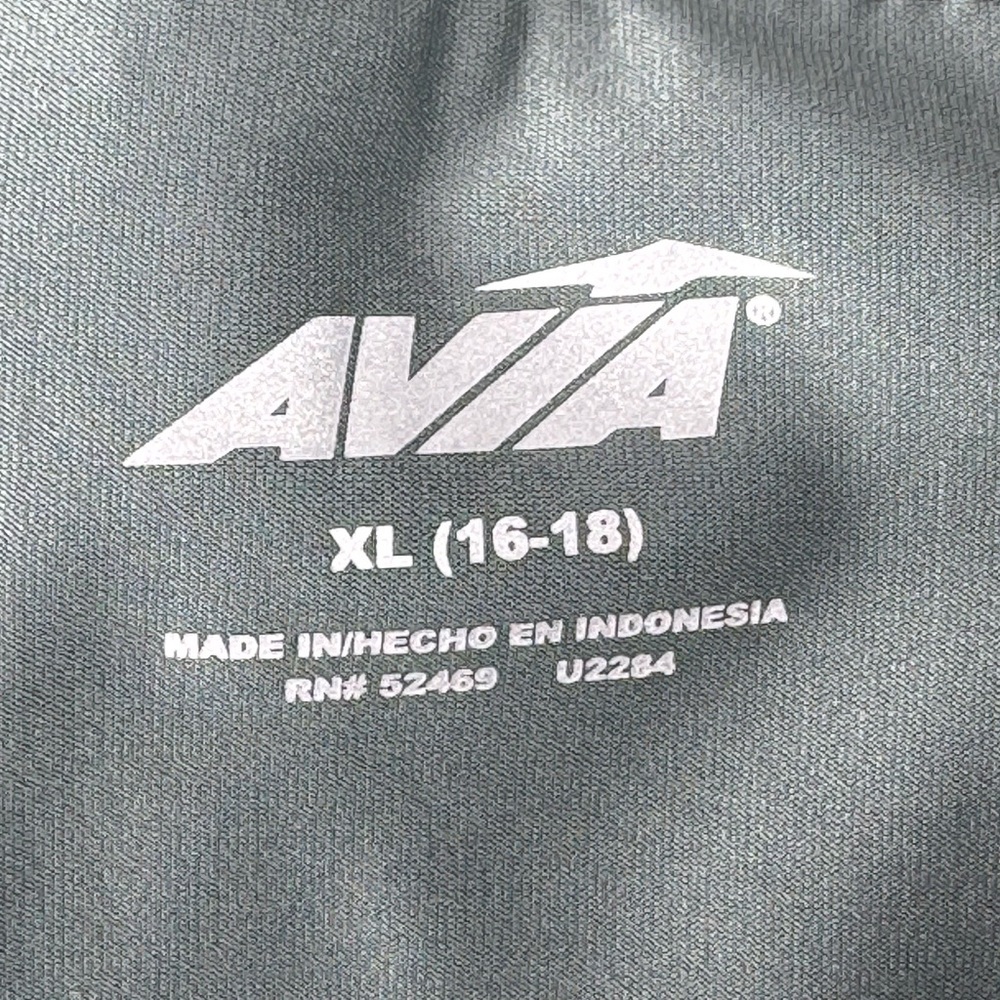 Avia Women's Athletic Shorts in Mint - Picture 3 of 3